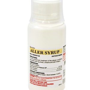 UNM Aller Syrup 2.5mg/5ml 60ml [Chlorpheniramine] (1's)