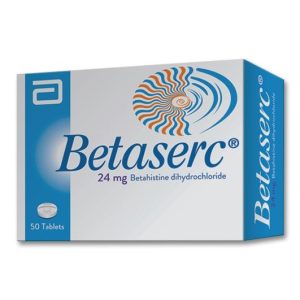 Betaserc 24MG Tab (50's)