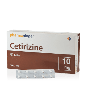 Pharmaniaga Cetirizine Tablet 10mg (10'sx50)