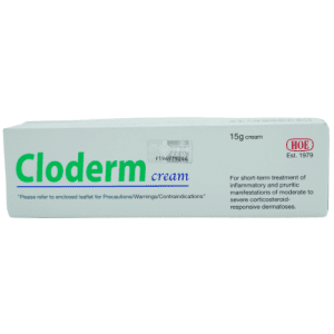 Cloderm 0.05% Cream (15GM) (HOE)