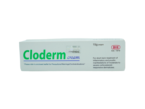 Cloderm 0.05% Cream (15GM) (HOE)