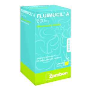 Fluimucil 600MG Effervescent Tab (10's)