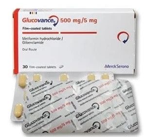 Glucovance 500/5MG Tab (120's)
