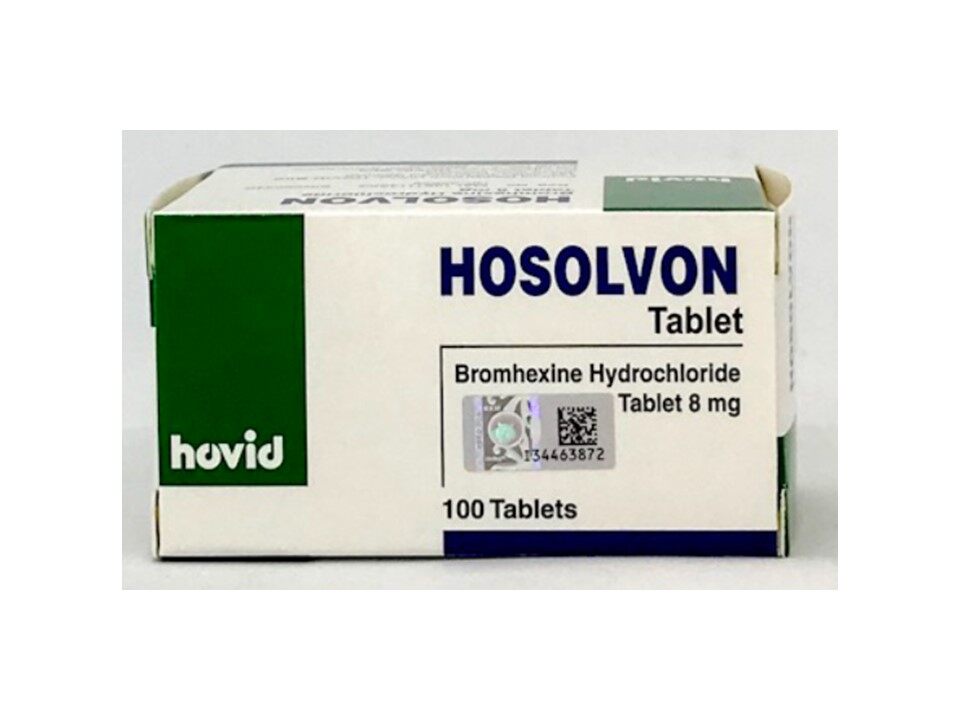 Hosolvon 8MG Tab (100's)