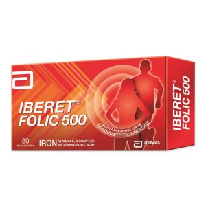 Iberet Folic 500 Filmtab (30's)