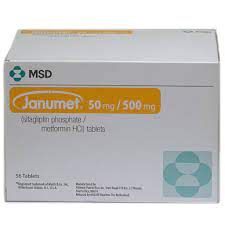Janumet 50/500MG Tab (56's)
