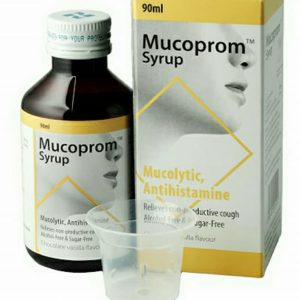 Mucoprom 100MG/2.5MG/5ML Syrup (90ML)
