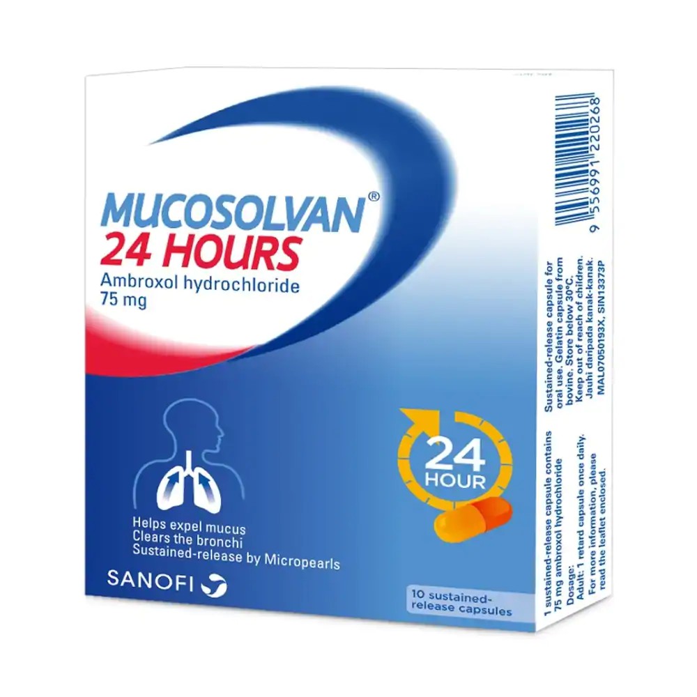 Mucosolvan 24 Hour Tab (50's)