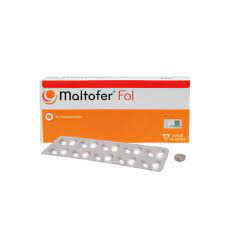 Maltofer FOL 100MG/0.35MG Tab (30's)