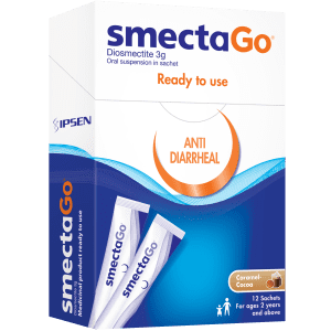 Smecta Go Susp 3G Sac (12's)