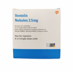 Ventolin Nebules 2.5MG (2.5ML X 20'S)