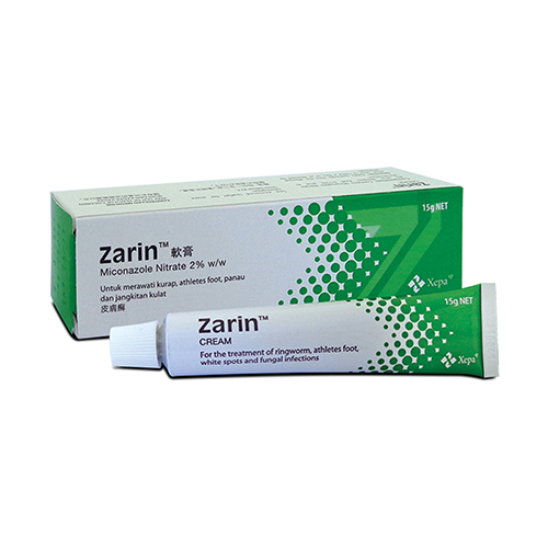 Zarin 2% Cream 15g (1's)