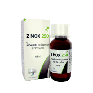 Zmox 250MG/5ML Syrup (60ML)
