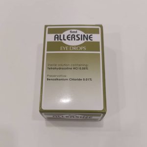 Allersine Eye Drops 5ml [Tetrahydrozoline] (1's)