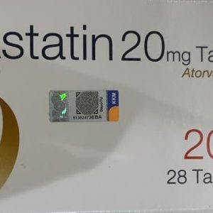 Astatin 20mg Tab (28's) (AVO)