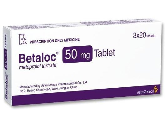 Betaloc 50MG Tab (100's)