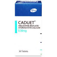 Caduet 5/20MG Tab (30's)