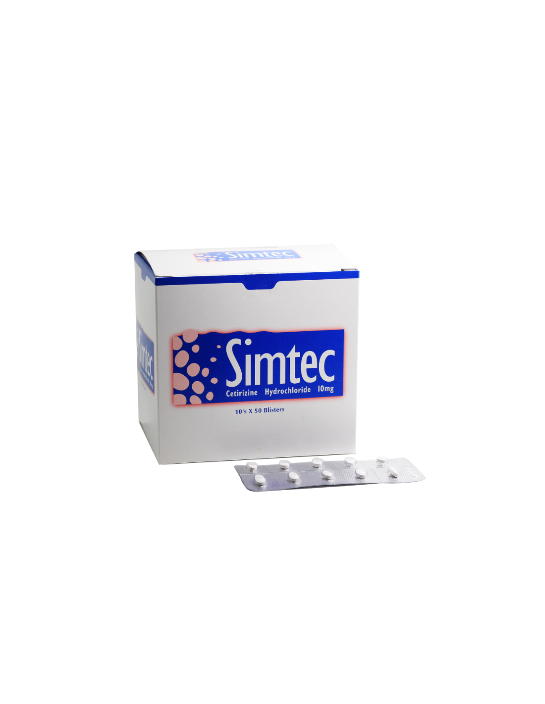Simtec 10mg Tablet (10'sx50)