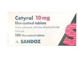 Cetyrol10MG Tab (100's)