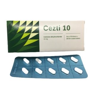 Stada Cezti 10mg 10sx5 [Cetirizine Dihydrochloride] (1's)