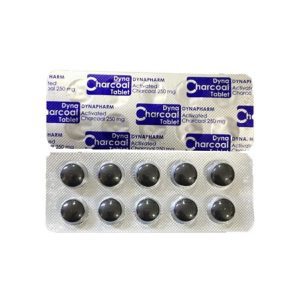 Charcoal 250MG Tablet (500's) (DYNA)
