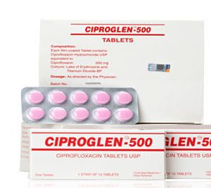 Ciproglen 500MG TAB (100'S)