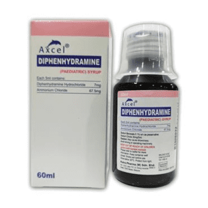 Axcel Diphenhydramine Paeds SY (60ML)