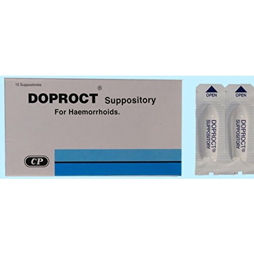 Doproct Suppository (10's)