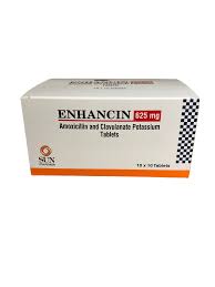 Enhancin 625MG Tab (100'S)