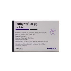 Euthyrox 50MCG Tab (100's)