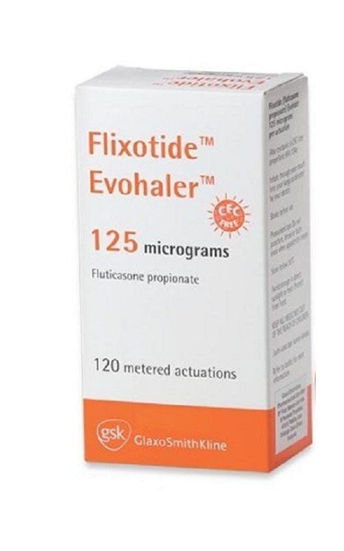 Flixotide 125MCG Evohaler (120 Dose)