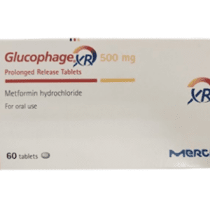 Glucophage XR 500MG Tab (60's)