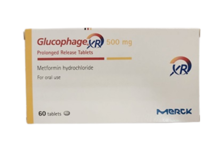 Glucophage XR 500MG Tab (60's)