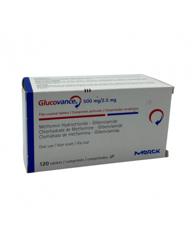 Glucovance 500/2.5MG Tab (120's)