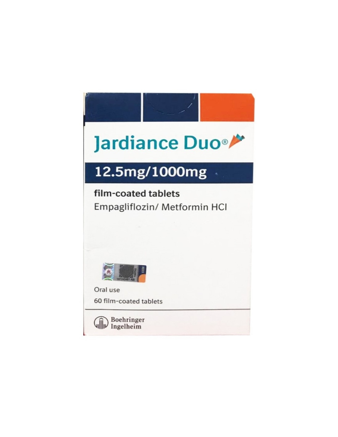 Jardiance DUO 12.5/1000MG (60's)