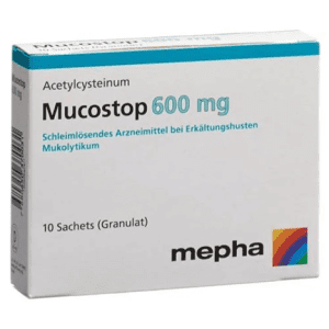 Mucostop 600MG Effervescent (30's)