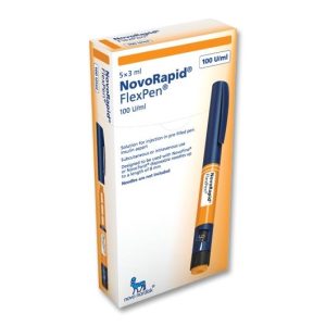 Novorapid Flexpen (5's) 100 IU/ML (3ML)