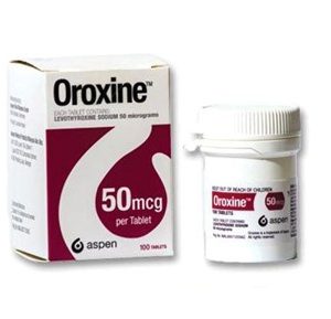 Oroxine 50MCG Tab (100's)