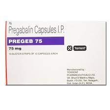Pregeb 75MG Caps (30'S) (Torrent)