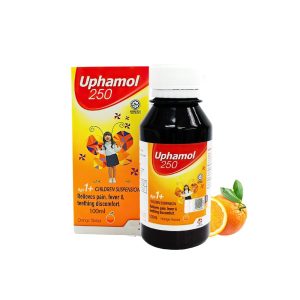 Uphamol 250mg/5ml Children Suspension (100ml) (Orange)