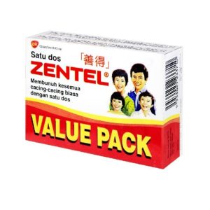 Zentel 200MG Tab (2's)